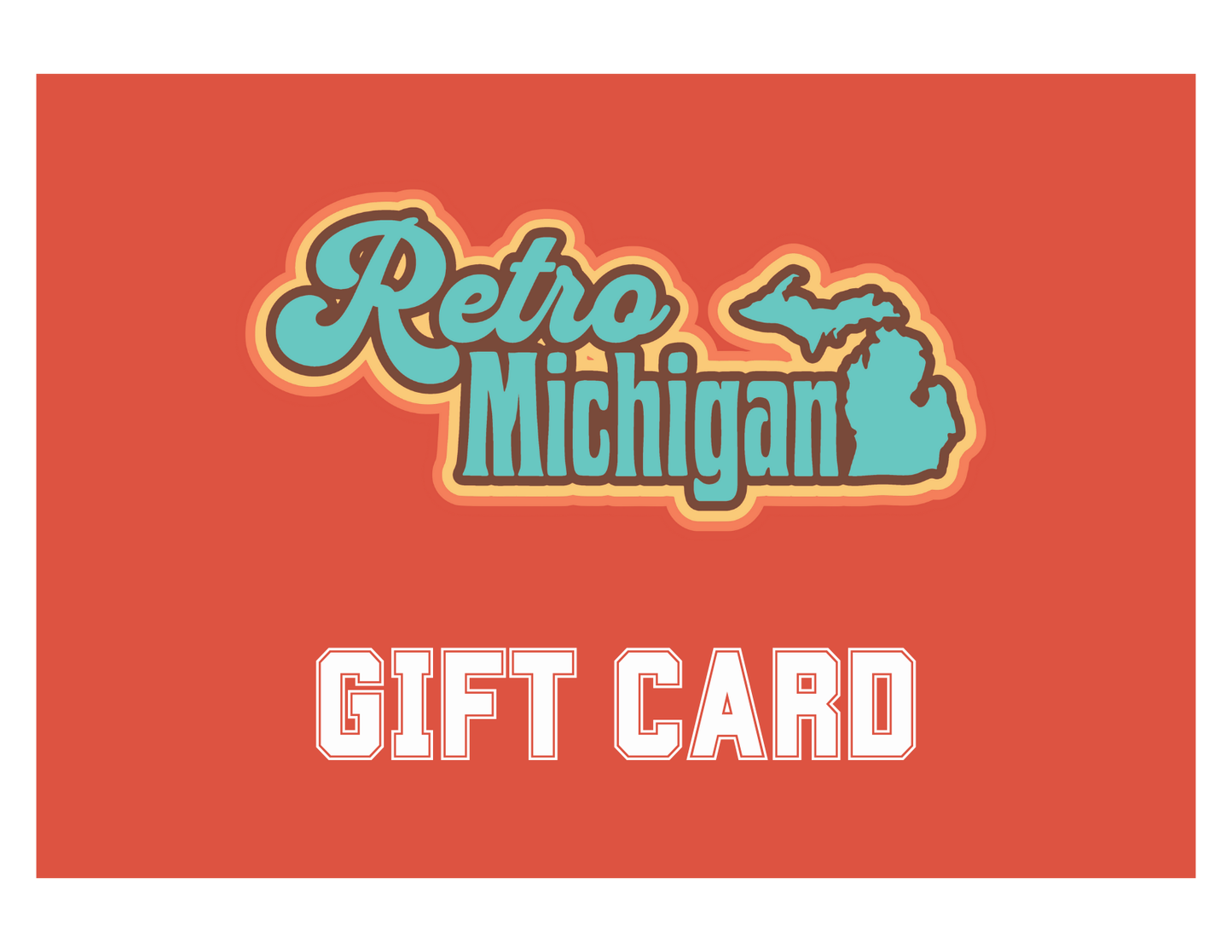 Retro Michigan Gift Card