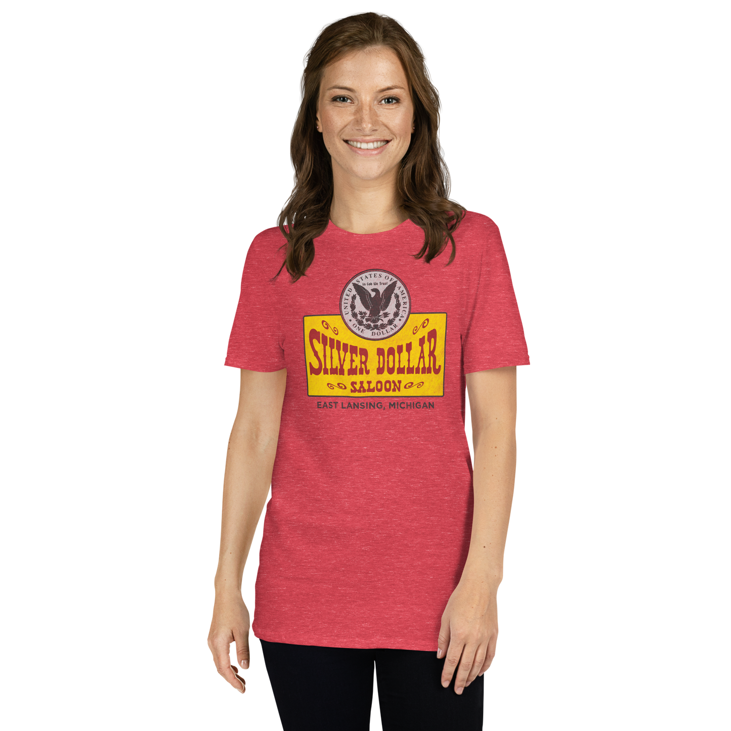 Silver Dollar Saloon - East Lansing - Short-Sleeve Unisex T-Shirt