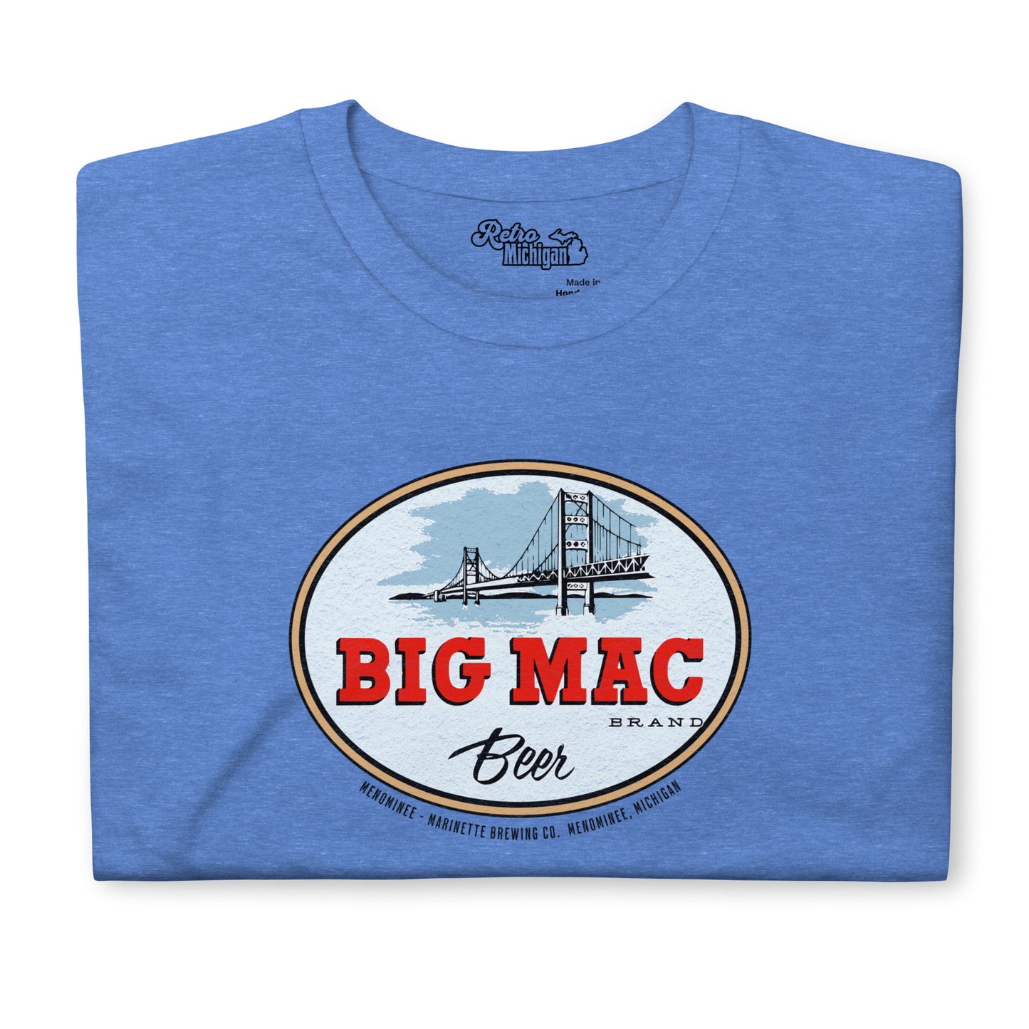 Big Mac Beer - Menominee, MI - Short-Sleeve Unisex T-Shirt