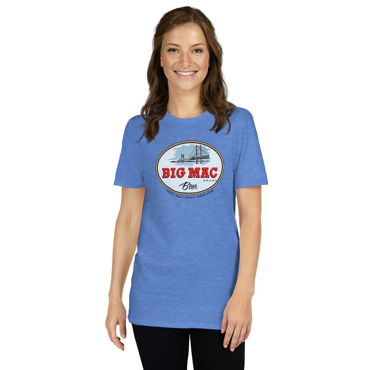 Big Mac Beer - Menominee, MI - Short-Sleeve Unisex T-Shirt