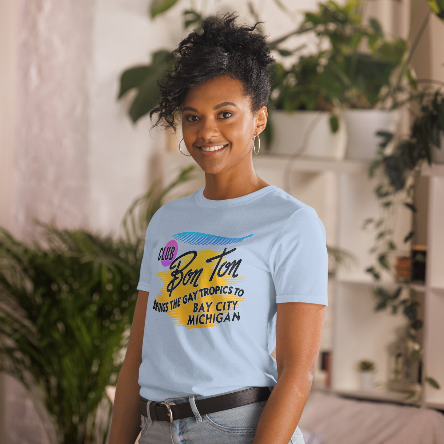 Club Bon Ton - Bay City, Michigan - Short-Sleeve Unisex T-Shirt