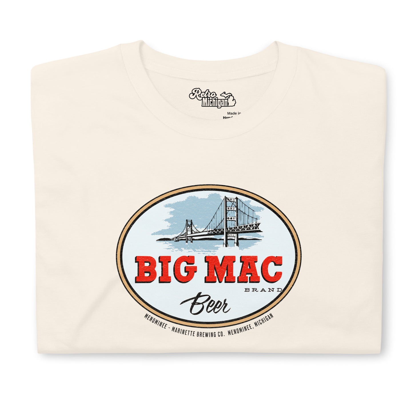 Big Mac Beer - Menominee, MI - Short-Sleeve Unisex T-Shirt