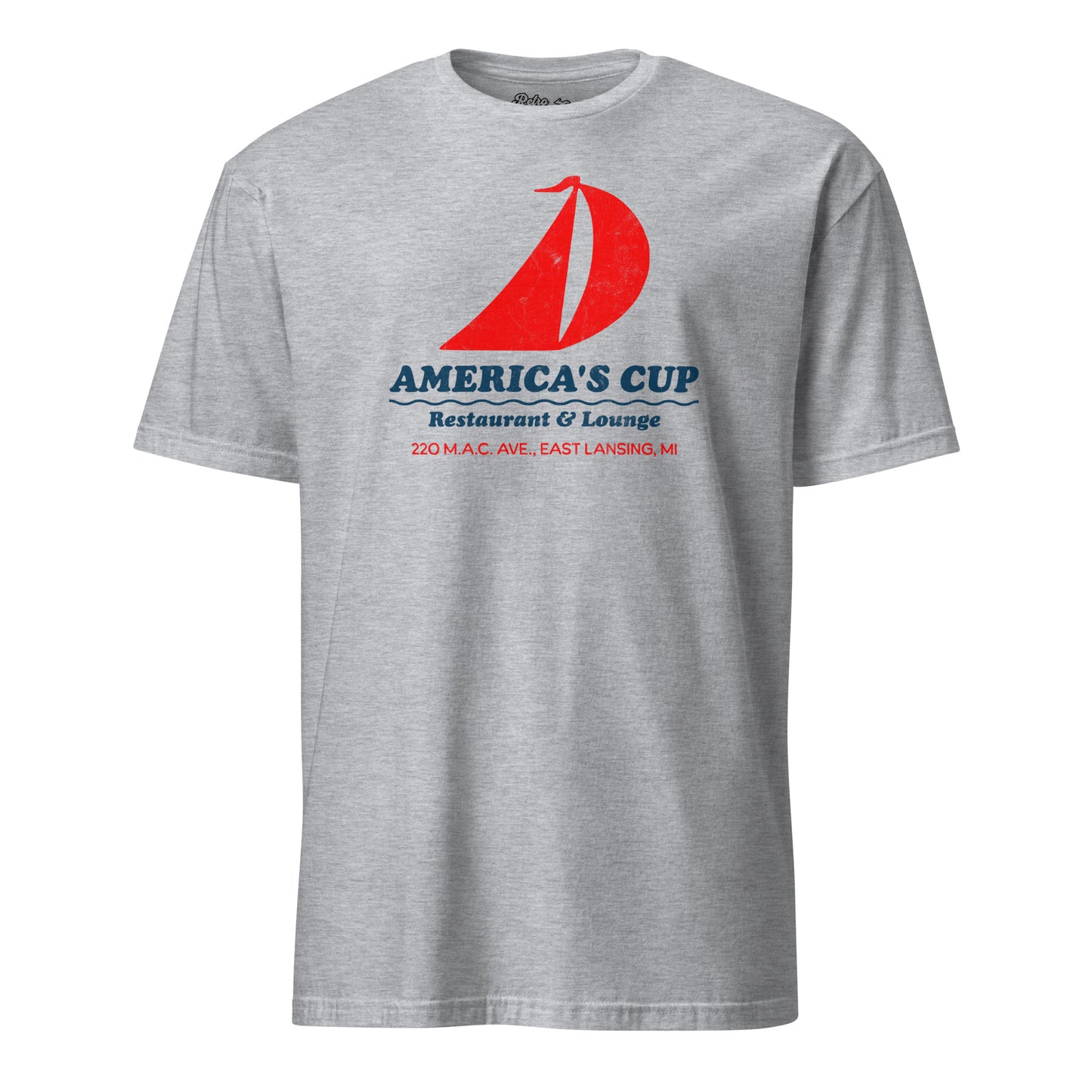 America's Cup - Restaurant & Lounge - East Lansing, MI - Short-Sleeve Unisex T-Shirt