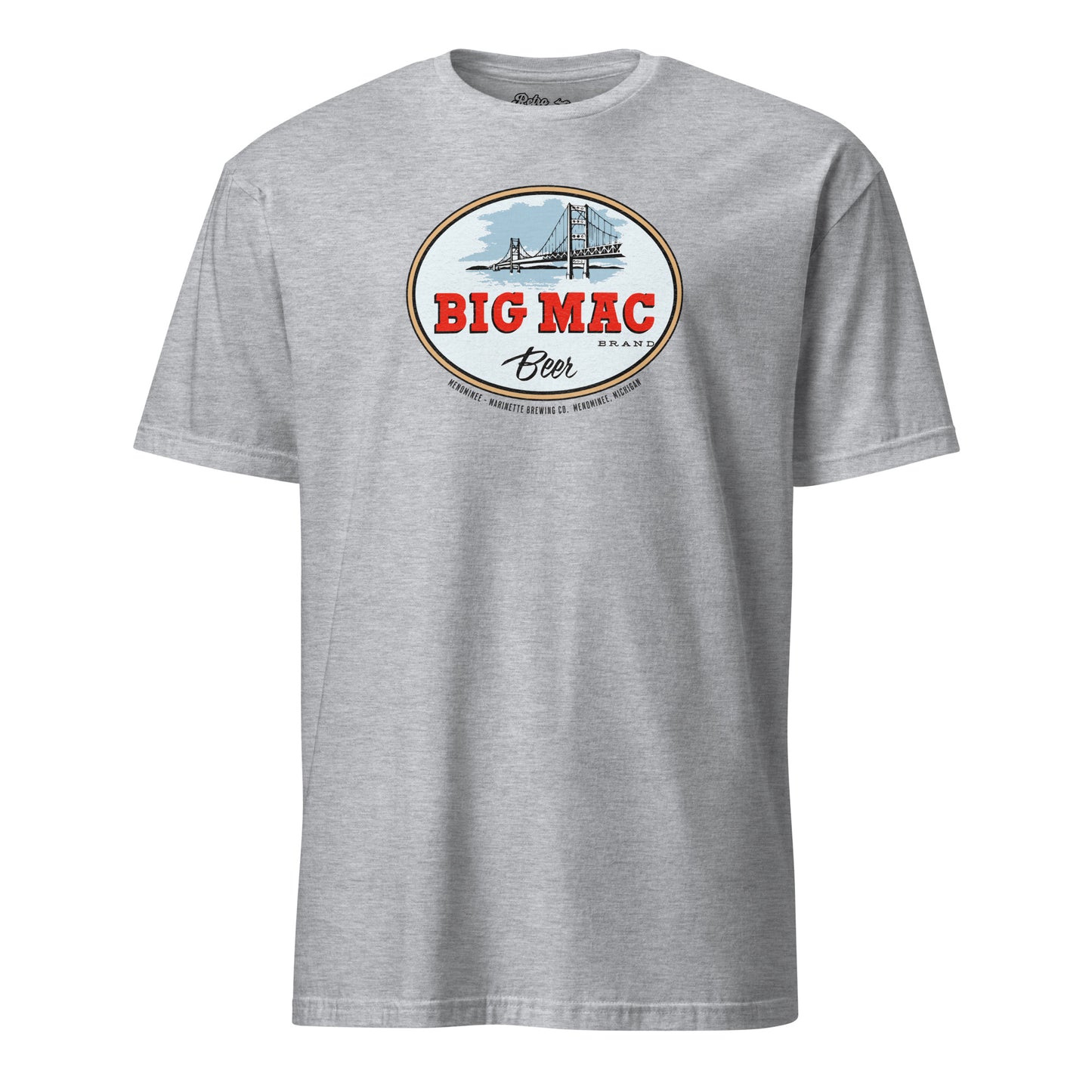 Big Mac Beer - Menominee, MI - Short-Sleeve Unisex T-Shirt