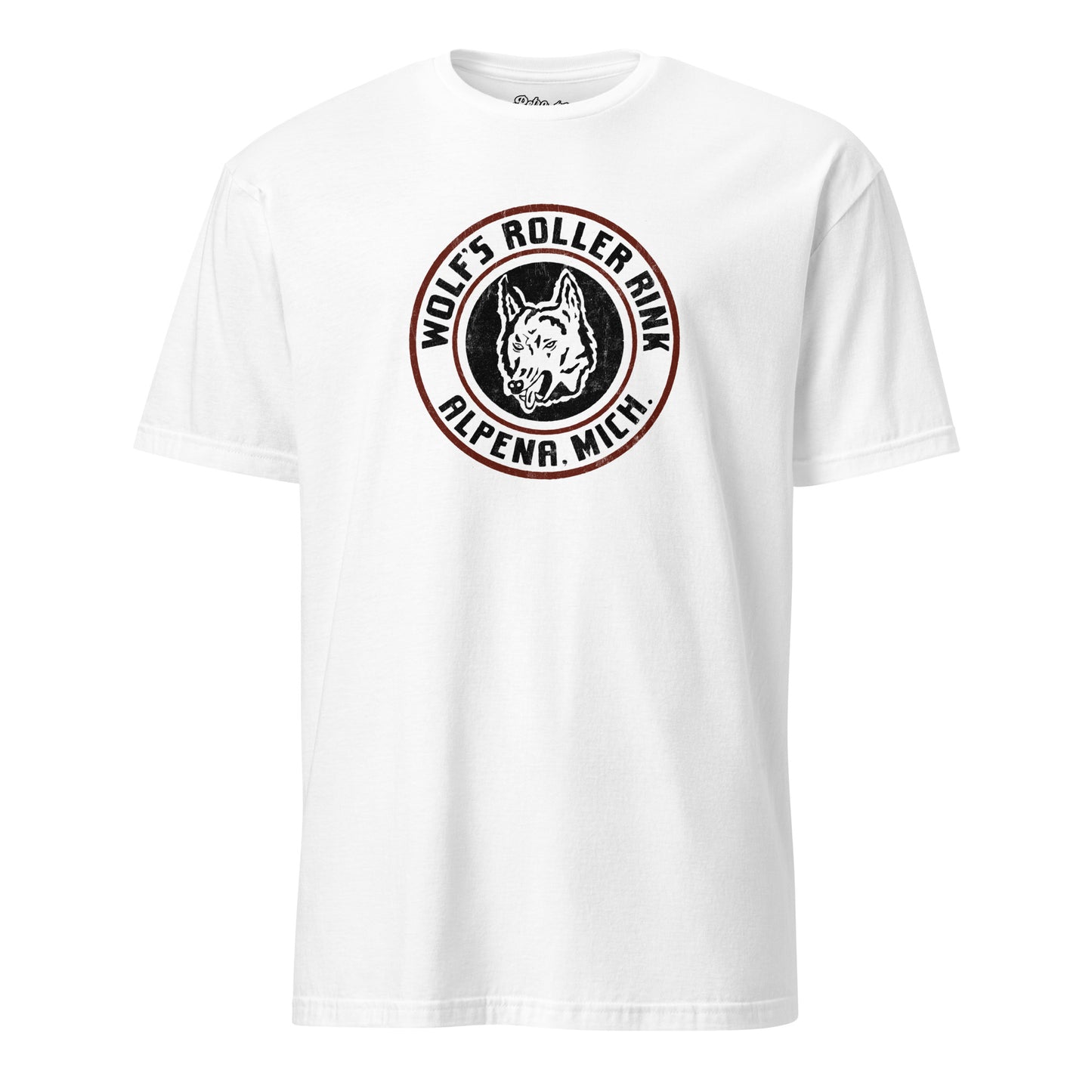 Wolf's Roller Rink - Alpena, MI - Short-Sleeve Unisex T-Shirt