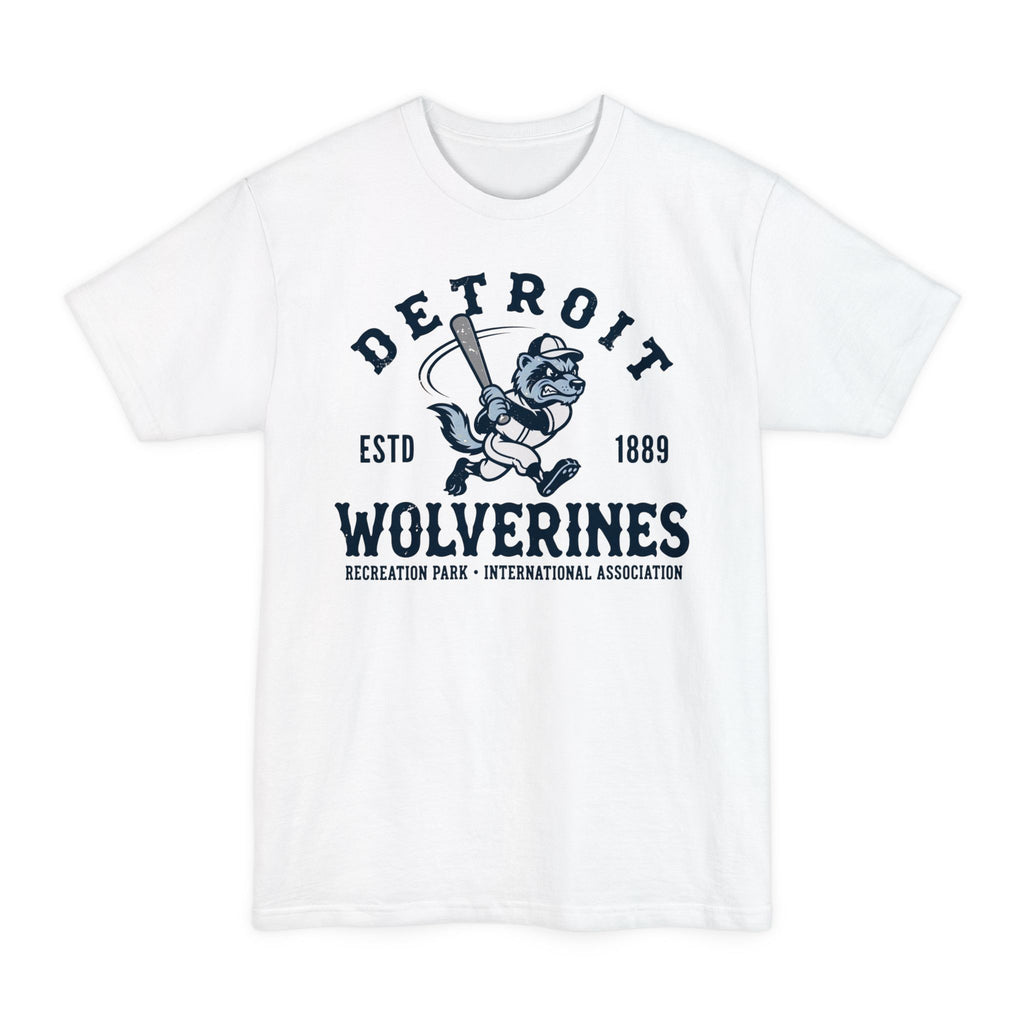 Detroit Wolverines Baseball - Tall Tee
