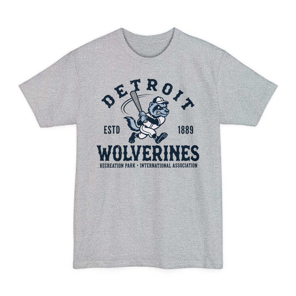 Detroit Wolverines Baseball - Tall Tee