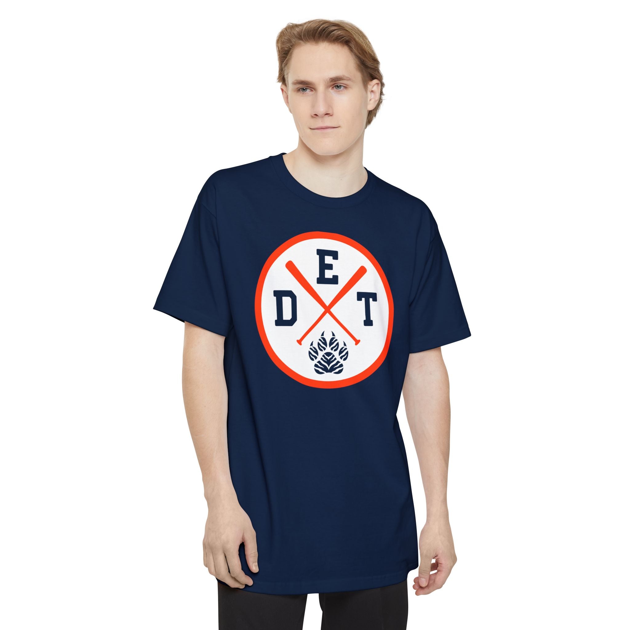 DET Baseball Emblem - Tall Tee