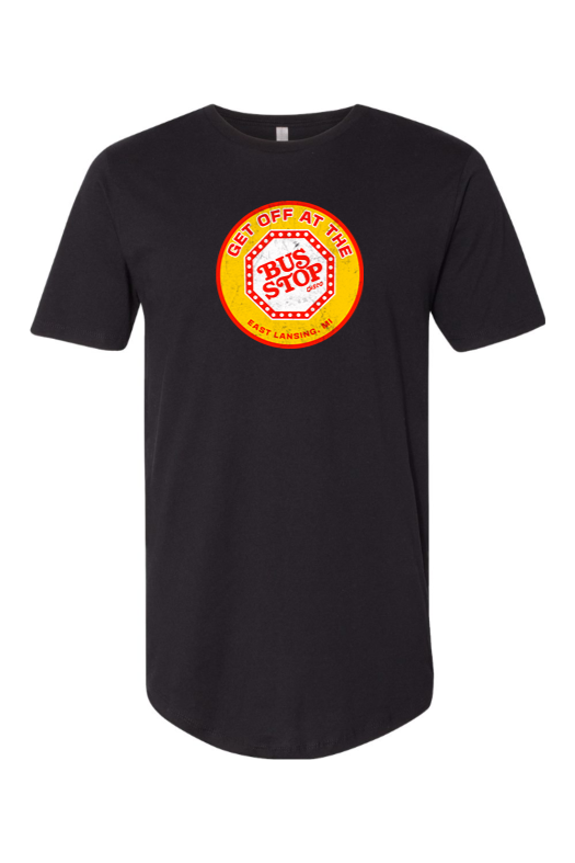 Bus Stop - Next Level Cotton Long Body Short Sleeve Crew