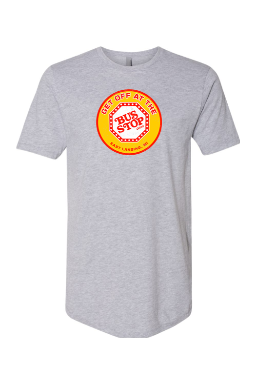 Bus Stop - Next Level Cotton Long Body Short Sleeve Crew