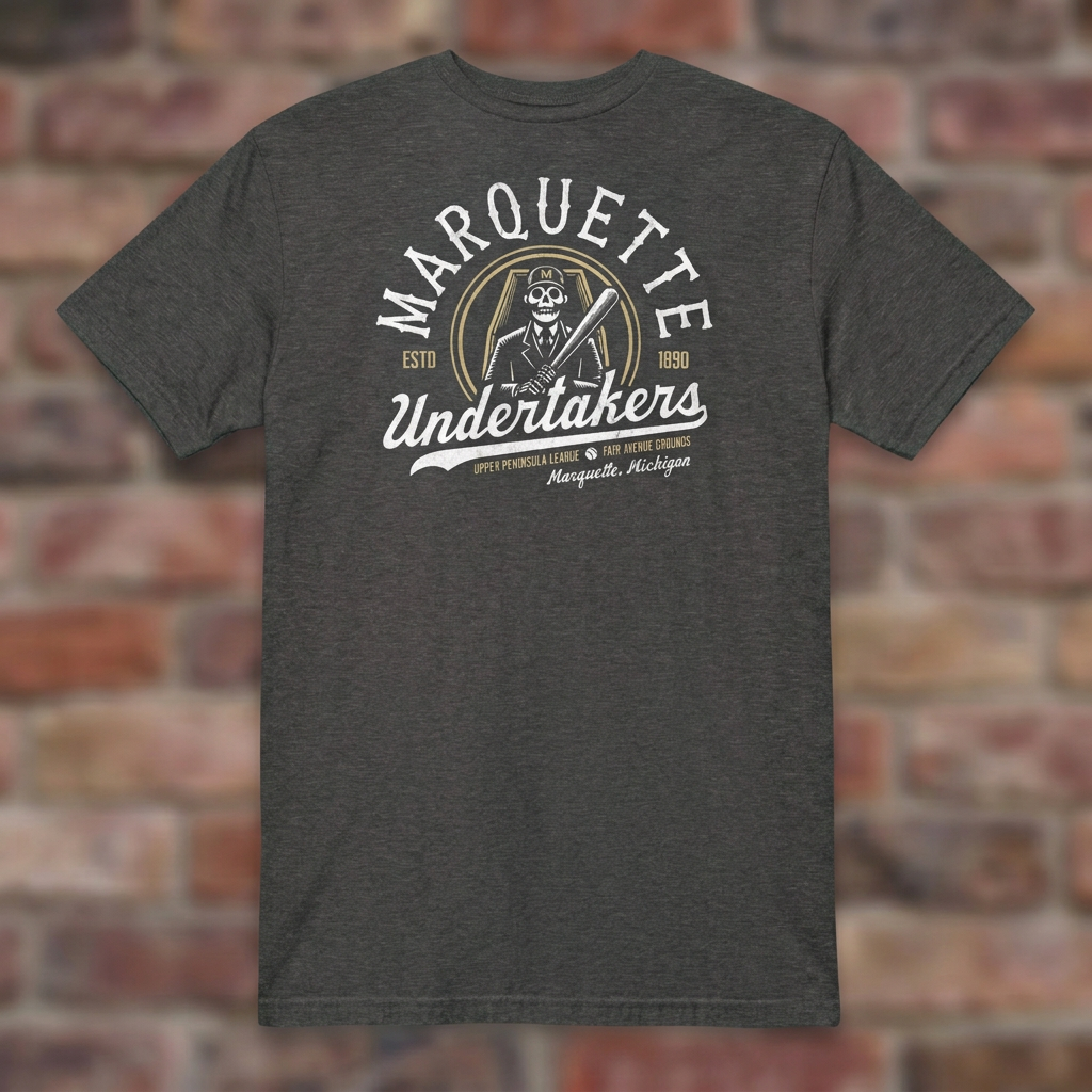 Marquette Undertakers Baseball - 1890 | T-Shirt
