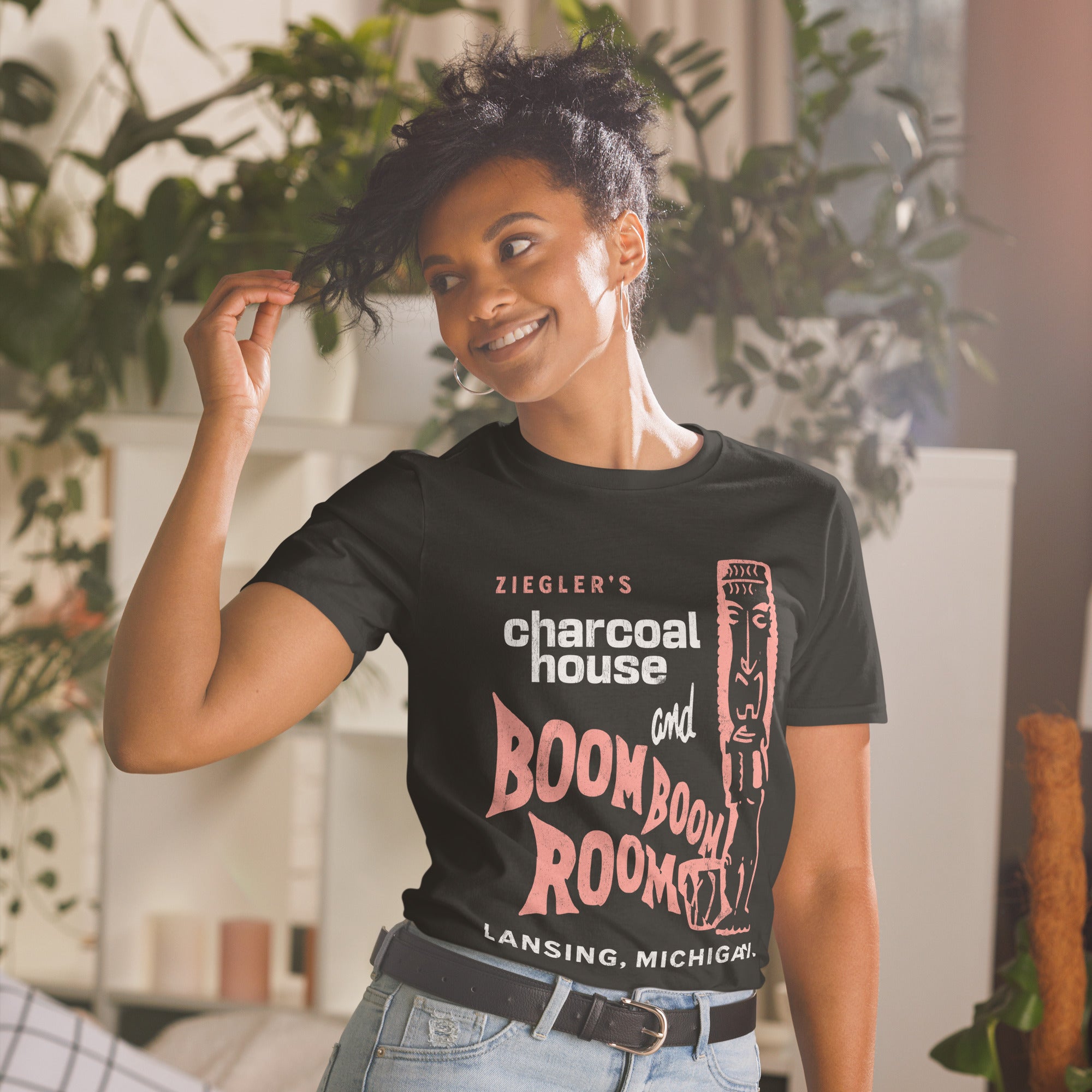 Ziegler's Charcoal House and Boom Boom Room - Lansing - T-Shirt