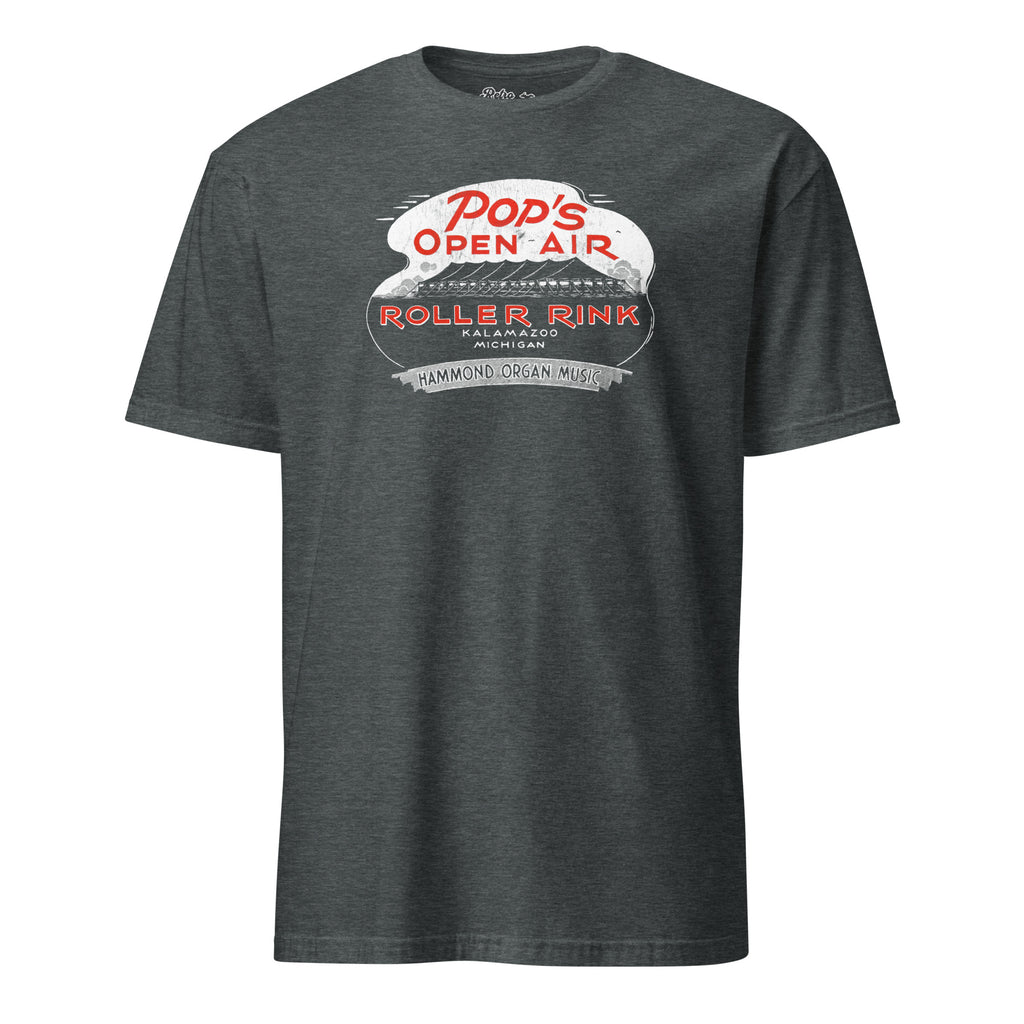 Pop's Open Air Roller Rink - Kalamazoo - T-Shirt