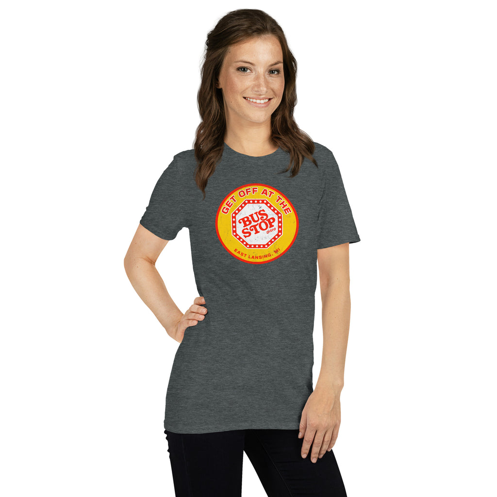 Bus Stop Disco - East Lansing - T-Shirt