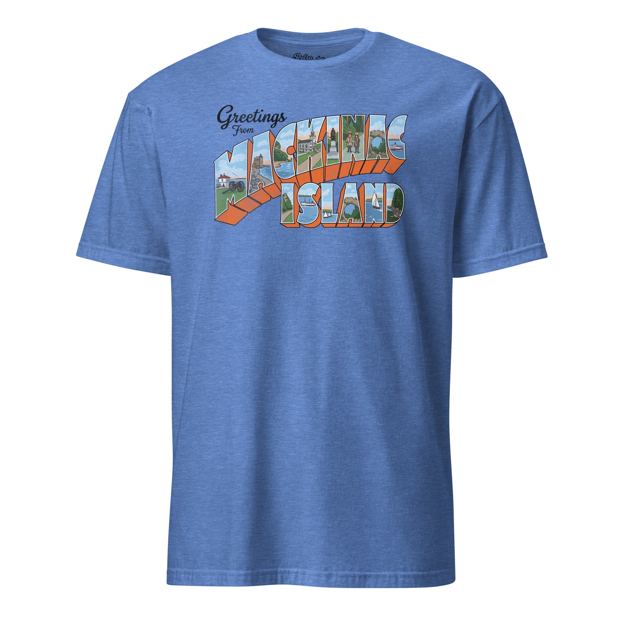 Greetings from Mackinac Island - T-Shirt – Retro Michigan