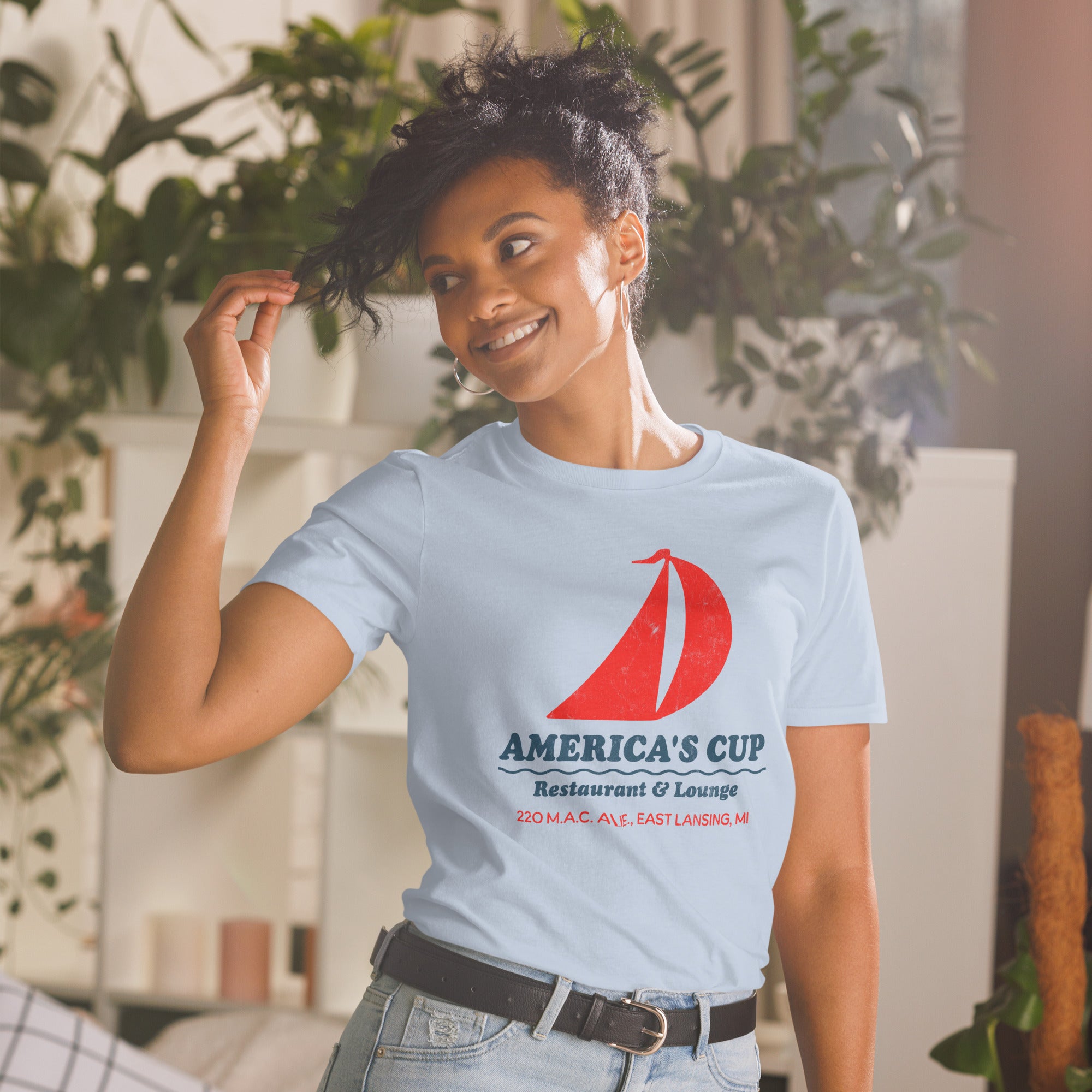 America's Cup - Restaurant & Lounge - East Lansing - T-Shirt