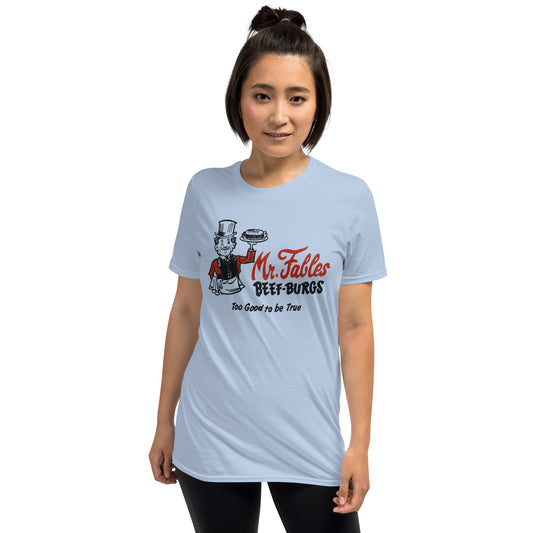 Mr. Fables Beef Burgs Restaurant | T-Shirt