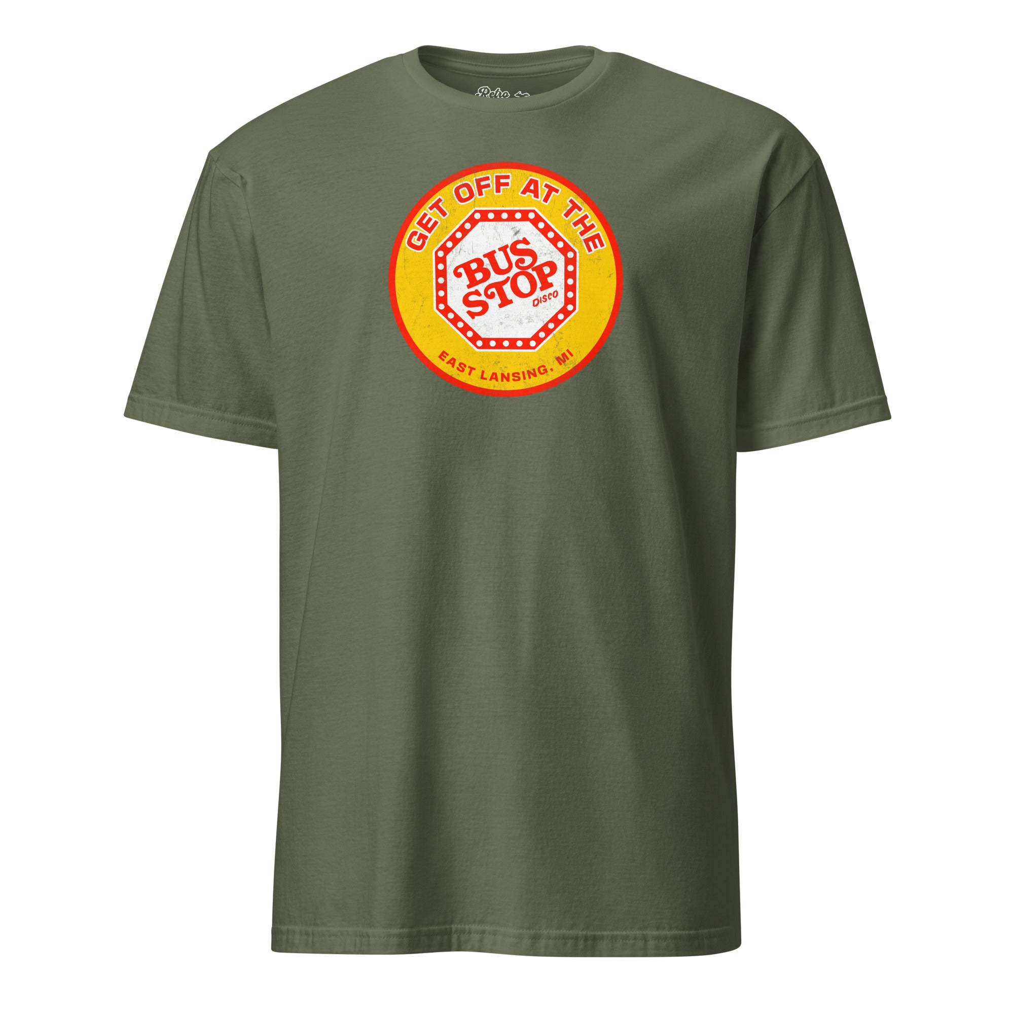 Bus Stop Disco - East Lansing - T-Shirt