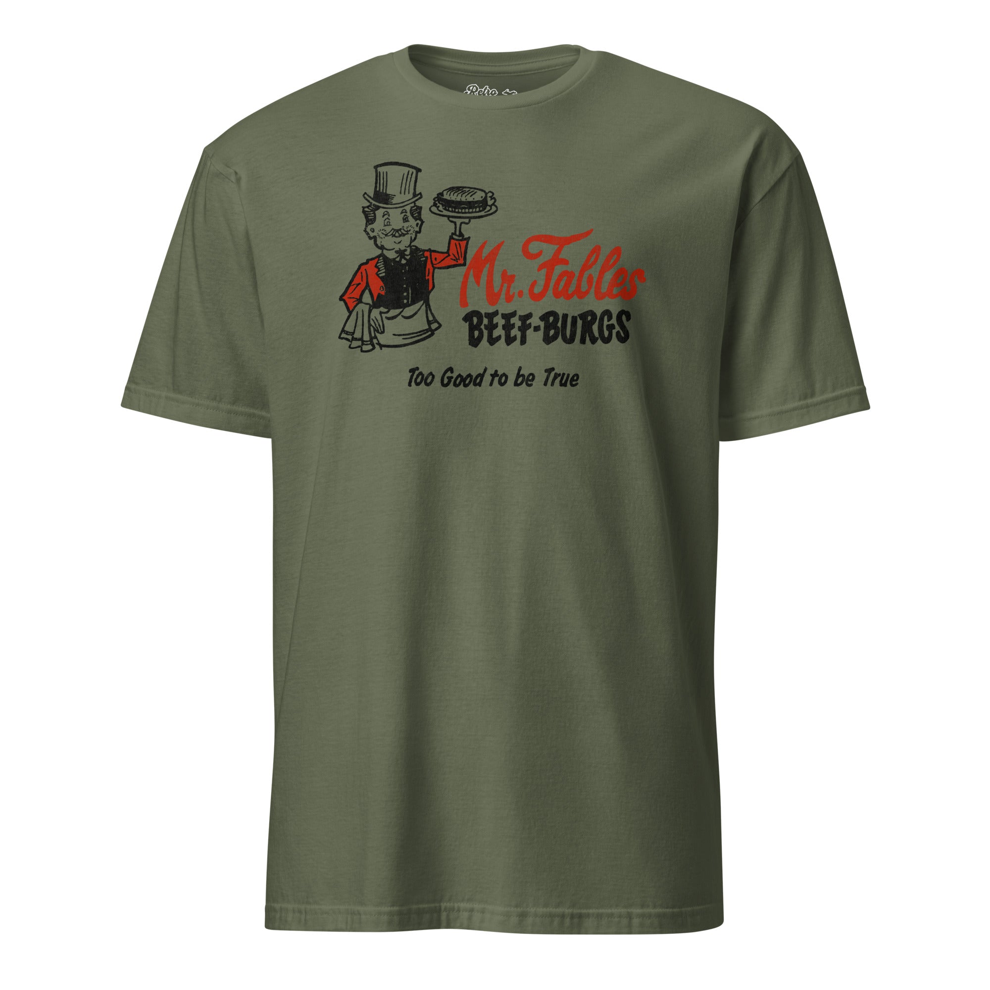 Mr. Fables Beef Burgs Restaurant - T-Shirt