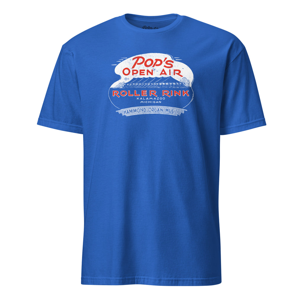 Pop's Open Air Roller Rink - Kalamazoo - T-Shirt