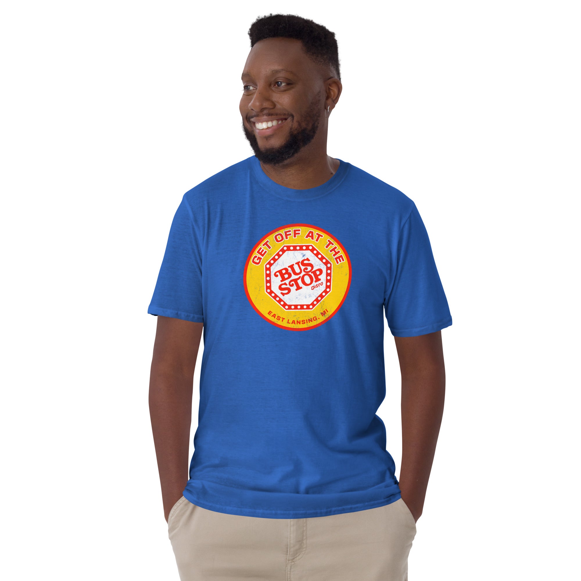 Bus Stop Disco - East Lansing - T-Shirt