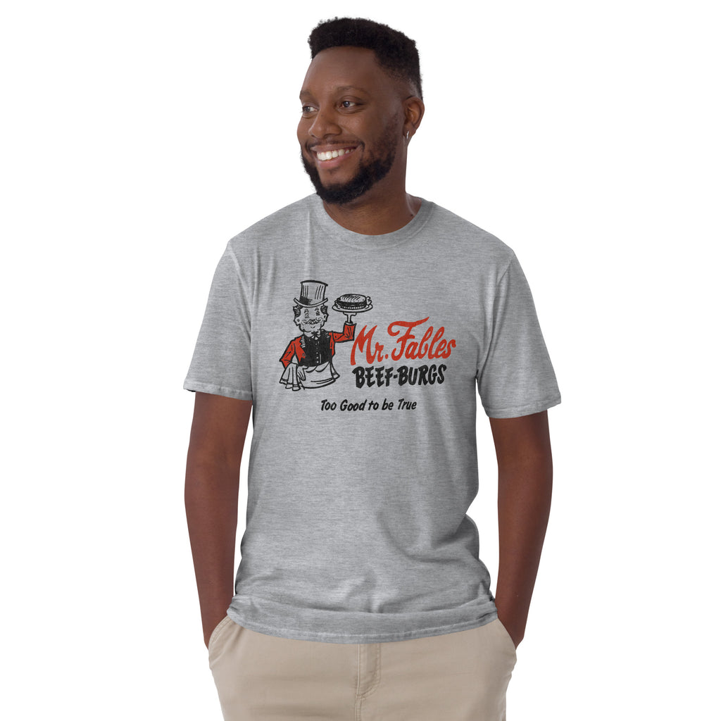 Mr. Fables Beef Burgs Restaurant - T-Shirt