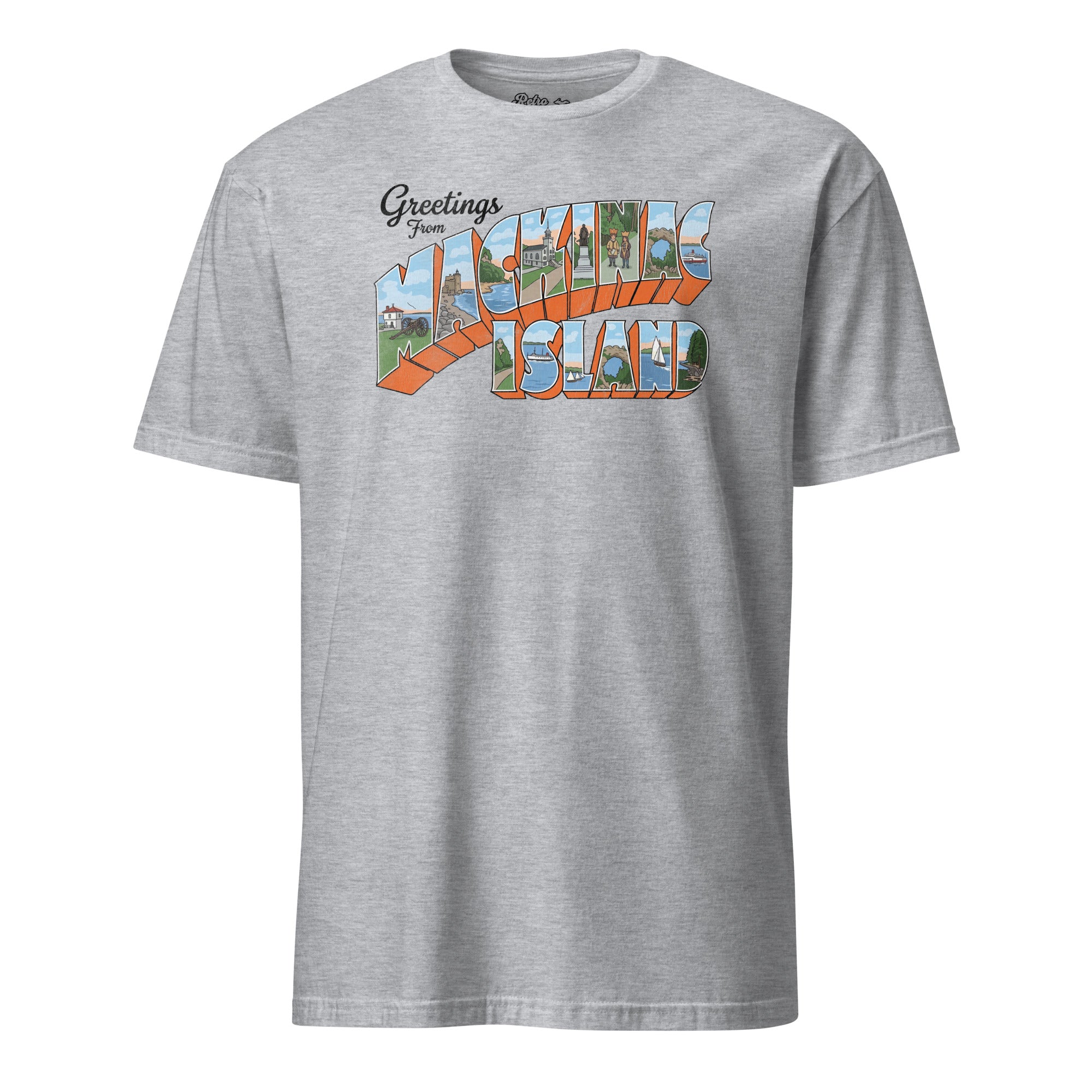 Greetings from Mackinac Island - T-Shirt – Retro Michigan